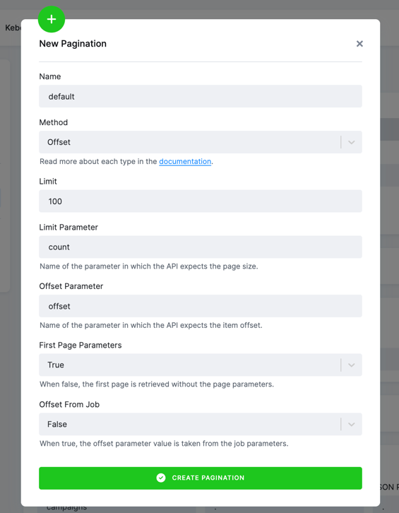 Pagination